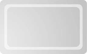 vidaXL Καθρέφτης Μπάνιου με LED 50x80 εκ.