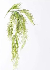 Τεχνητή Κρεμαστή Φτέρη 6361-7 15x83cm Green-White Supergreens Polyethylene