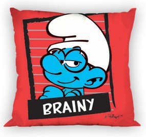 Διακοσμητικό Μαξιλάρι (40x40) Dimcol Smurfs 17
