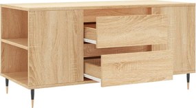 vidaXL Τραπεζάκι Σαλονιού Sonoma Δρυς 102x44,5x50 εκ. Επεξεργ. Ξύλο