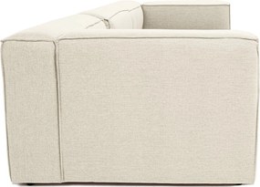 Τριθέσιος Καναπές Εκρού FOR A 297x105x66