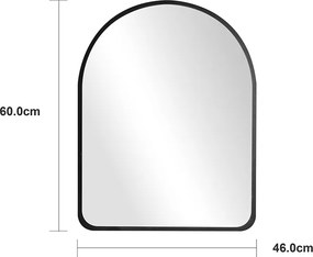 Καθρέπτης Selene pakoworld λεύκο MDF 46x1.2x60 εκ