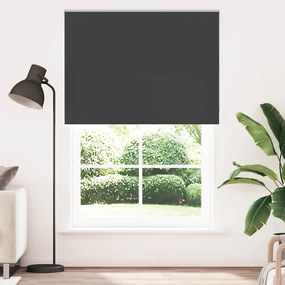 Roller Blind Blackout Μαύρο 155x230 cm Πλάτος υφάσματος 151,6cm