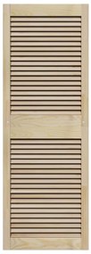 vidaXL Πόρτα Ντουλάπας με πόρτα 2 pcs Φυσικό 140.5 x 2.1 x 49.5 cm