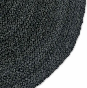 vidaXL Χαλιά χώρου Σκούρο Γκρι 122 x 183 cm Γιούτα