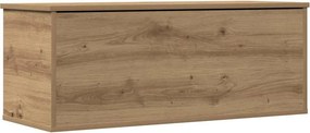 vidaXL Κουτί αποθήκευσης Artisan Oak 90 x 35 x 35 cm
