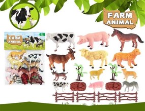 Σετ φιγούρες ζώων φάρμας - 20pcs - 146-61E - 917521