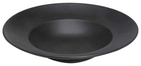 Πιάτο Βαθύ Στρογγυλό Terra Matt Σετ 6 τμχ TLM120K6 Φ27cm Κεραμικό Black Espiel Ceramic