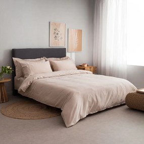 Σεντόνια Nemesis-303 (Σετ 4τμχ) Ατραντέ Beige Vesta Home King Size 280x280cm 100% Βαμβακοσατέν