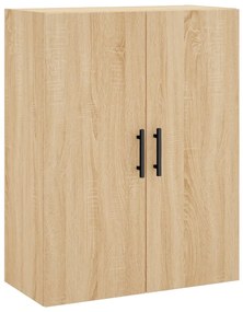 vidaXL Ντουλάπι Sonoma δρυς 69,5 x 34 x 180 εκ. από Επεξεργασμένο Ξύλο