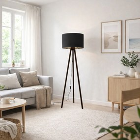 Φωτιστικό Δαπέδου Μαύρο AYD 21x38x140