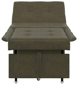 vidaXL Κρεβάτι καναπές Σκούρο Γκρι 194 x 67 x 82 εκ Υφασμα Huahua