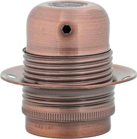 vidaXL Λαμπτήρες 2 τεμάχια Κόκκινο Χάλκινο E27