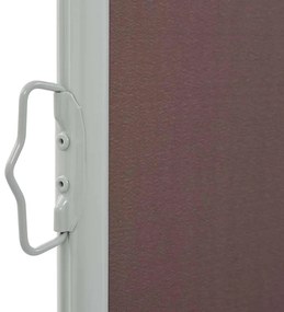 vidaXL Σκίαστρο Πλαϊνό Συρόμενο Βεράντας Καφέ 100 x 300 εκ.