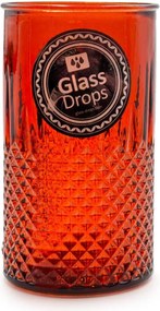 ΠΟΤΉΡΙΑ ΠΟΤΗΡΙ GLASS DROPS DIAMANTE 450CC 14CM PUMPKIN