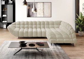 Γωνιακός καναπές Dolphin-Ekrou-Δεξιά