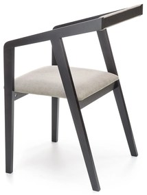 AZUL chair, color: velvet - grey DIOMMI V-PL-N-AZUL-CZARNY-POPIEL