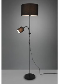Επιδαπέδιο Φωτιστικό E27 42W IP20 Owen R40192002 Trio Lighting-R40192002-Μαύρο R40192002