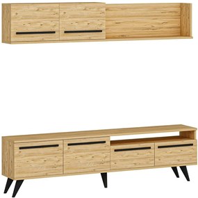 Σύνθεση Τηλεόρασης Mono 505CRL1719 180x29,5x45,8cm Pine