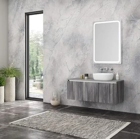 Furnibath Chicago 121 - Βάση Επιτραπεζιου Επιπλου 121x47 - MDF 730 MAT