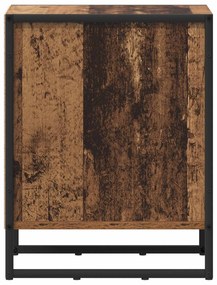 vidaXL Κομοδίνο Παλιό Ξύλο 39.5 x 30 x 50 εκ Επεξεργασμένο ξύλο