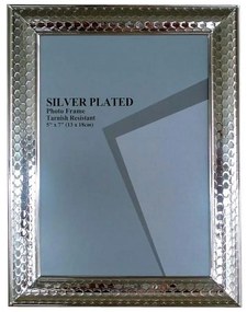 Κορνίζα 136S03-12 20x30 Silver Ankor Metal, Glass