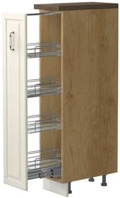 Επιδαπέδιο ντουλάπι ψηλό Toscana K14-30-1KZ-Δρυς - 30.00Χ60.00Χ148.00cm