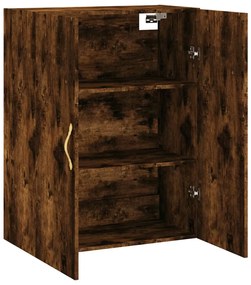 vidaXL Ντουλάπι Τοίχου Καπνιστή Δρυς 69,5 x 34 x 90 εκ.