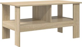 vidaXL Τραπεζάκι σαλονιού Δρύς Sonoma 90 x 50 x 45 cm