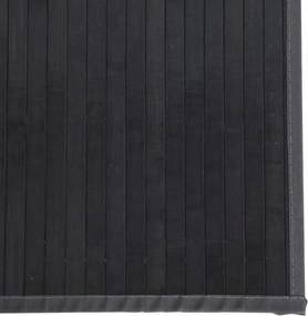 vidaXL Χαλί Ορθογώνιο Γκρι 70 x 300 εκ. Μπαμπού