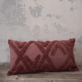 Μαξιλάρι Διακοσμητικό (Με Γέμιση) Amadeo Terracotta Nima 30X60 100% Cotton