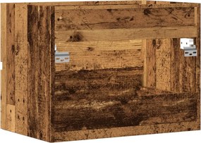 vidaXL Ντουλάπι Μπάνιου Παλαιό Ξύλο 60x38,5x45 εκ. Επεξεργασμένο Ξύλο