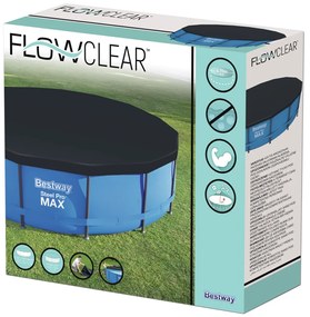 Bestway Κάλυμμα Πισίνας Flowclear 457 εκ. - Ανθρακί