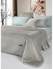 Κουβερλί Βελουτέ Υπέρδιπλο Με Γουνάκι (220x240) + Διακοσμητική Μαξιλαροθήκη (Σετ) Guy Laroche Bolzano Vison