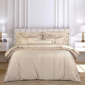 Παπλωματοθήκη 2290 (Σετ 3τμχ) Taupe Greenwich Polo Club Υπέρδιπλo 220x240cm 100% Βαμβακοσατέν