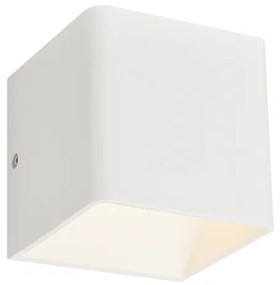 Φωτιστικό Επίτοιχο Aca L350374 NEPHELE Λευκό (White) 4000K