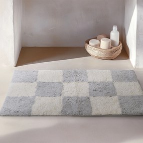 Πατάκι Μπάνιου (50x80) Nef-Nef Homeware Chess Grey