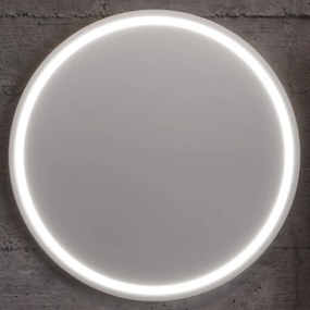 Καθρέφτης Led Hole 3MHOL085BLS 80×80cm Blue Mdf,Γυαλί