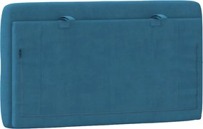 vidaXL Μαξιλάρι για Κεφαλάρι Μπλε 80 εκ. Βελούδο