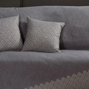 Διακοσμητικό Μαξιλάρι (42x42) Nef-Nef Homeware Remington Anthracite