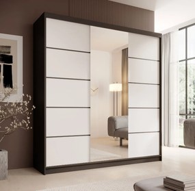 Ντουλάπα Barry 200 συρόμενη-Mauro-Leuko