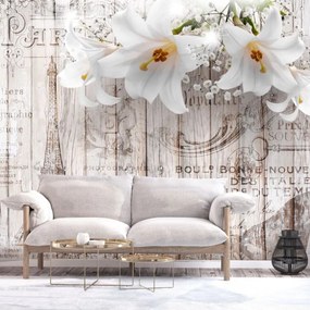 Αυτοκόλλητη φωτοταπετσαρία - Parisian Lilies - 245x175