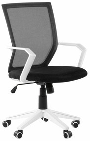 Καρέκλα γραφείου Berwyn 845, Μαύρο, 96x55x55cm, 9 kg, Με μπράτσα, Με ρόδες, Μηχανισμός καρέκλας: Economic | Epipla1.gr