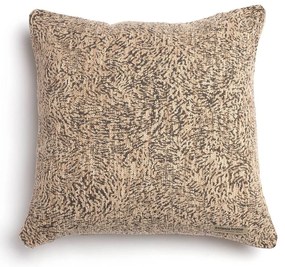 Μαξιλαροθήκη Διακοσμητική Parnassos Classic Beige-Choco Aslanis Home 45X45 Βαμβάκι-Chenille