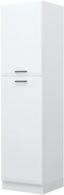 Επιδαπέδιο ντουλάπι ψηλό Evora K23-60-2KF-Λευκό - 60.00Χ60.00Χ235.00cm