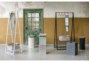 Brabantia Κιβώτιο πλυντηρίου ρούχων 1000827, 35 l, Άνοιγμα μπροστά, Ευρύ καπάκι, Πτυσσόμενο, Γκρι