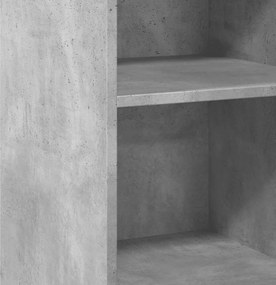 vidaXL Ντουλάπι Γκρι Σκυροδέματος 40x41x93 εκ. Επεξεργασμένο Ξύλο