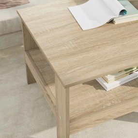 vidaXL Τραπεζάκι σαλονιού Δρύς Sonoma 57 x 55 x 45 εκ