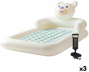 Φουσκωτό Kρεβάτι Intex Junior Αρκούδα 114 x 10 x 178 cm 3 Μονάδες