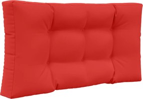 vidaXL Μαξιλάρι Καναπέ Εξωτερικού Χώρου 2 pcs Κόκκινο Πολυεστέρας